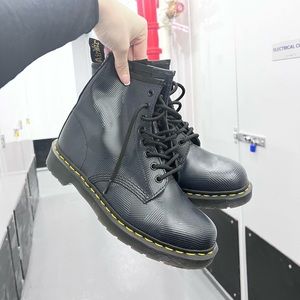 Dr Martens 1460 Navy Leather Boots